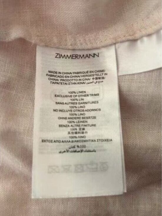 Beautiful Zimmermann size 2 linen dress - Picture 6 of 9